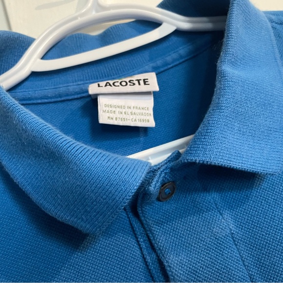 9. Men’s Lacoste Shirt Sleeve ( Lacoste 6 ) - Picture 4 of 6